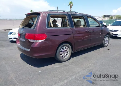 2008 Honda Odyssey Ex-L z USA, uszkodzony, nr VIN 5FNRL38708B018674